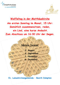 Plakat Waffeltag