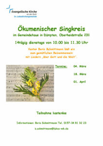 Plakat Singkreis