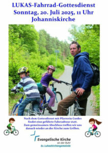 Plakat Fahrradgottesdienst